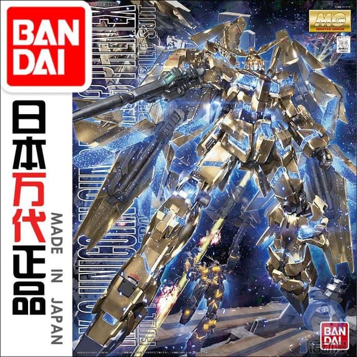 Bandai 86534 MG 1/100 Unicorn Gundam 3 Phenex 03 rx-0 unicorn