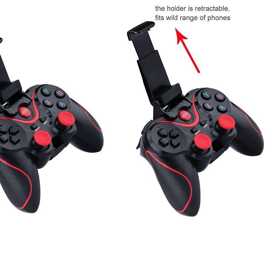 ↧↨ X3/T3 Gamepad Joystick Bluetooth Plus Holder HP - X3 Wireless Controller ☮