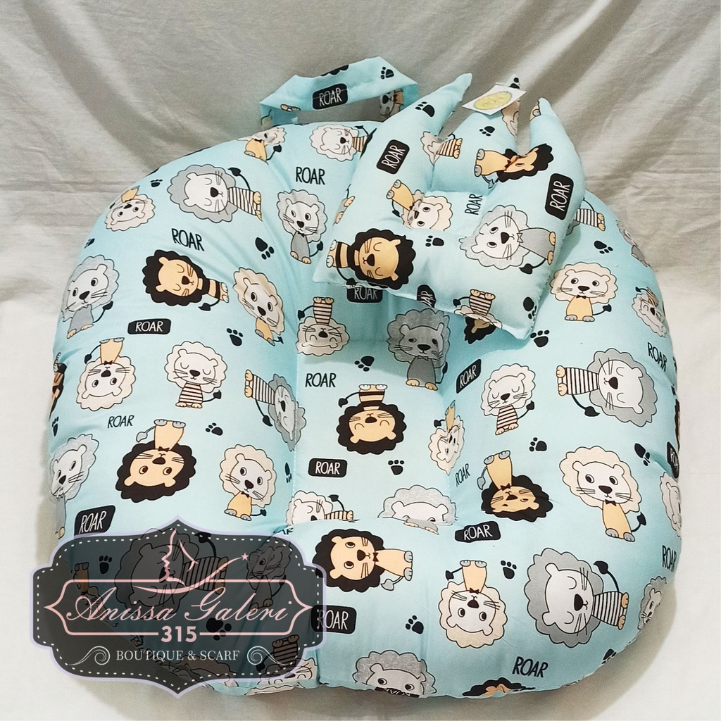 Sofa Bayi New Born Perlengkapan bayi Tempat duduk bayi free Gift Bantal Mahkota