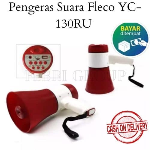 MEGAPHONE TOA FLECO YC-130RU TOA PENGERAS SUARA FLECO ORIGINAL