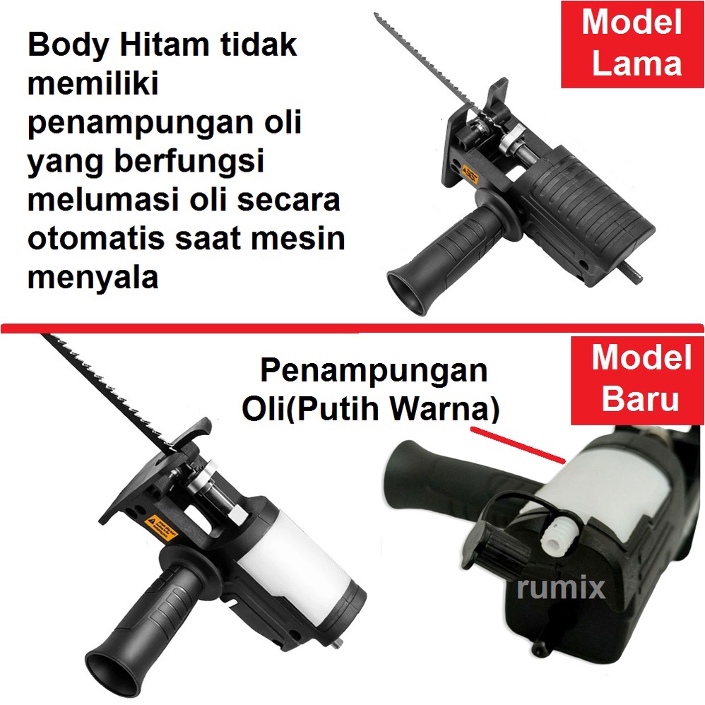 Adaptor Jigsaw Gergaji Mesin Adapter Reciprocating Jigsaw Tambahan Jig Saw Mesin Bor Tangan Gergaji Konektor