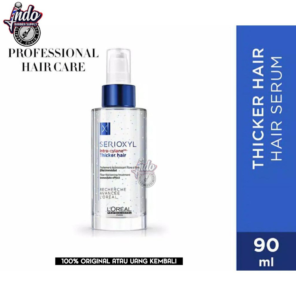 Loreal Professionnel Serioxyl Thicker Hair Serum 90ml / Penebal Rambut