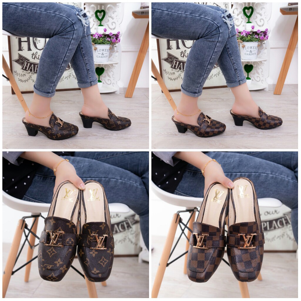 Louis Vuitton Cathlyn Belt Heels 507153