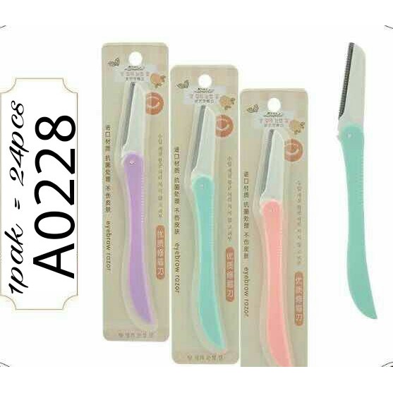 eyebrow razor/cukuran alis/pisau alis A0228