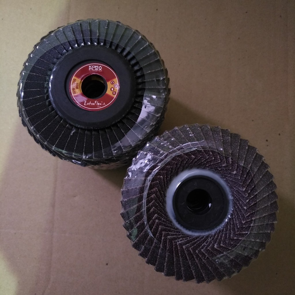 Amplas Susun 4 inch Konaflex Flexible ExtraFlex Flap Disc