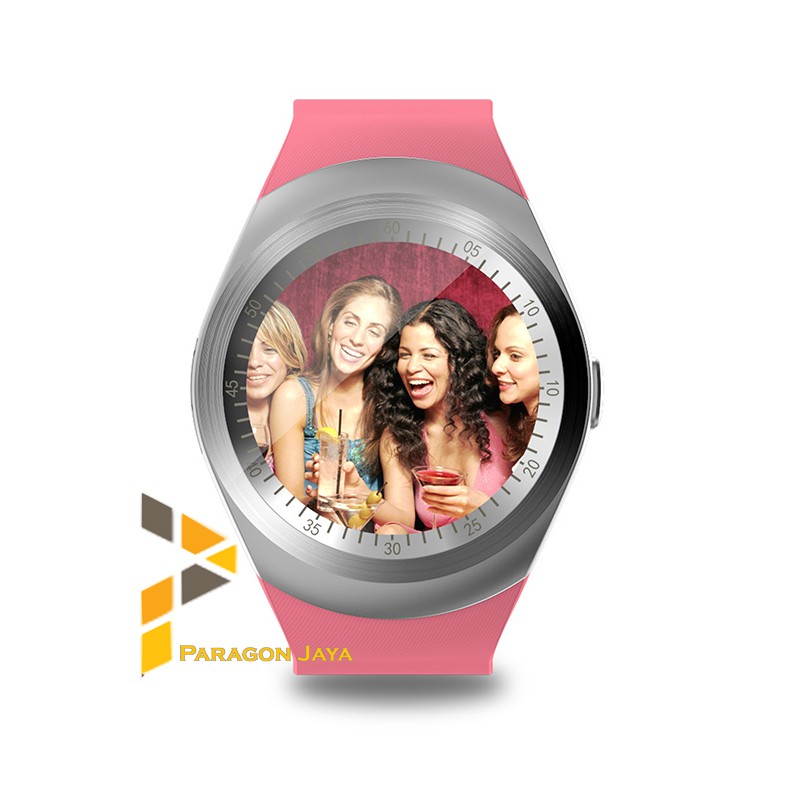 Smart Watch DZ11 / JAM PINTAR Smartwatch Y1 SIM MEMORY PINK