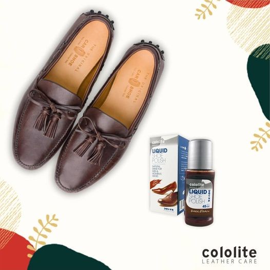 Ktmstore Semir Sepatu Cair 45ml Liquid Shoe Polish Premium Cololite 1201-0001