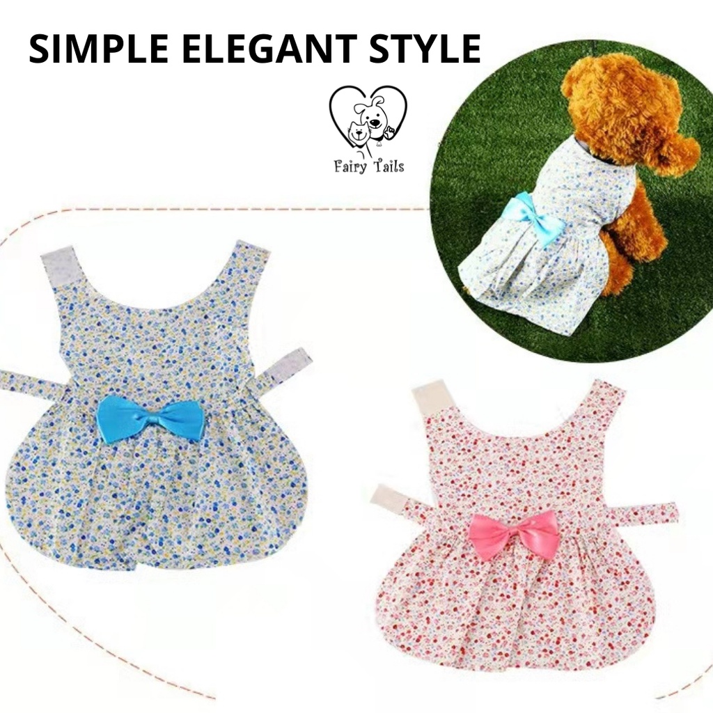 Gaun Pesta Casual Dress Princess Anabul Anjing Kucing / Party Dress Gown for Pet Dog and Cat / Clothes Baju Pakaian Anjing Kucing