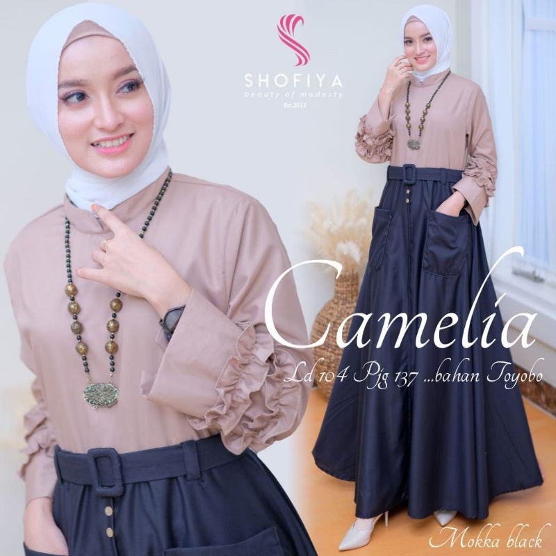 CAMELIA DRESS GAMIS ORI SHOFIYA