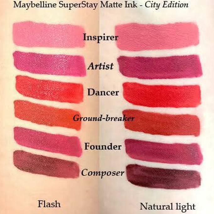 Dijual Maybelline Superstay Matte Ink City Edition. Maybelline Lipstick Berkualitas