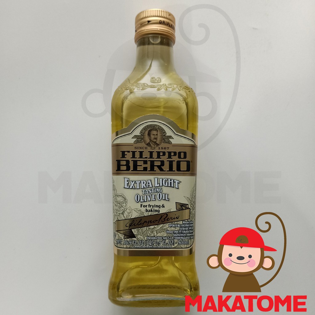 

Filippo Berio Extra Light Olive Oil 500ml ELOO MPASI 500 ml minyak