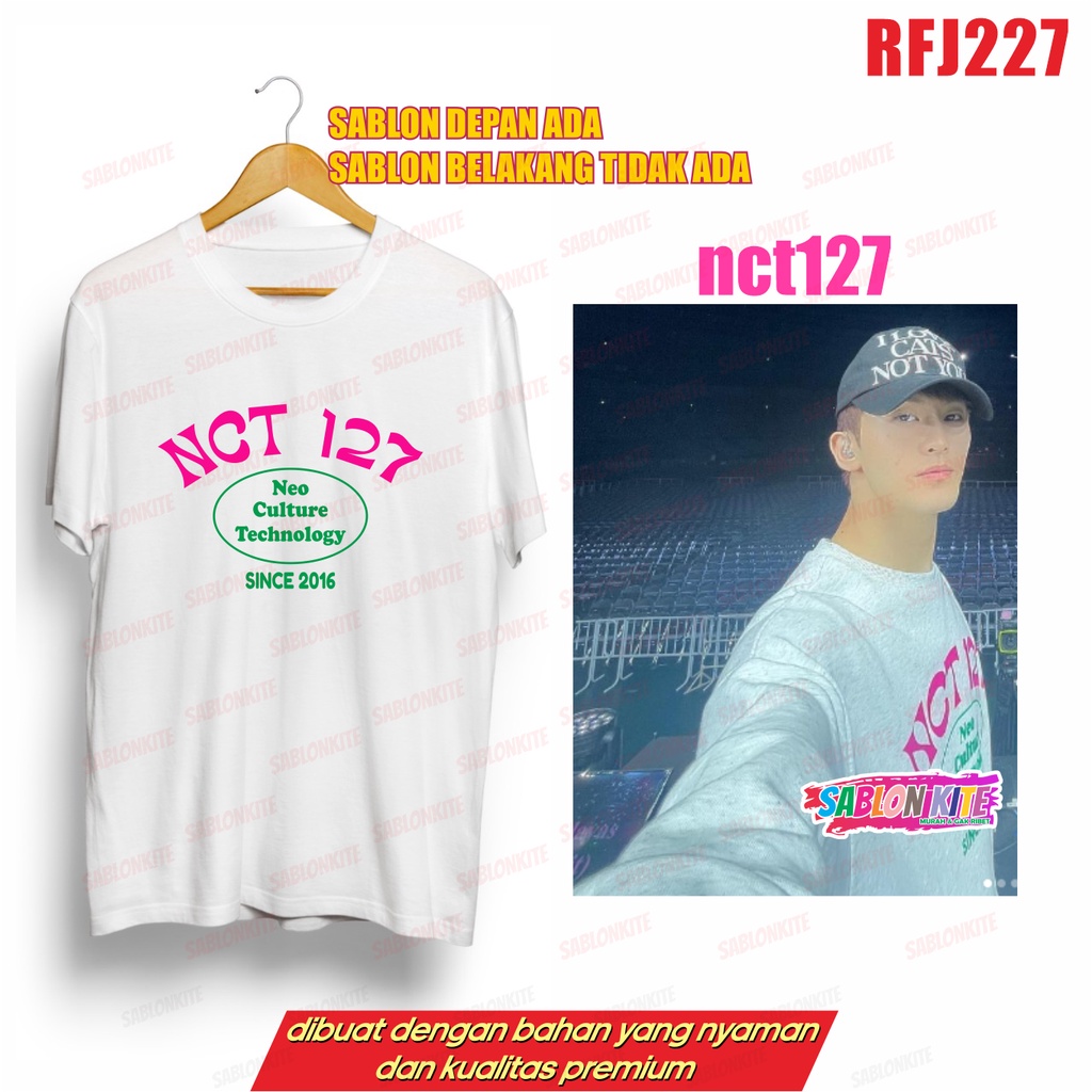 MURAH!!! KAOS NCT MARK LEE NCT 127 NCIT RFJ227