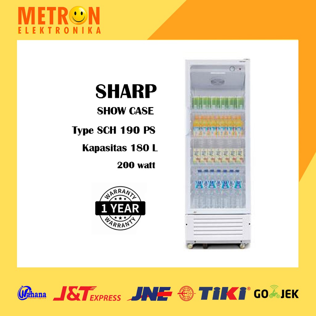 SHARP SCH 190 PS / SHOWCASE 180 LITER / SCH190PS