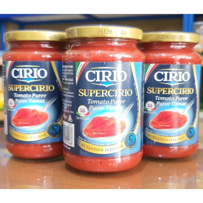 

Cirio Tomato Pure / Pasta Tomat Cirio 350Gr