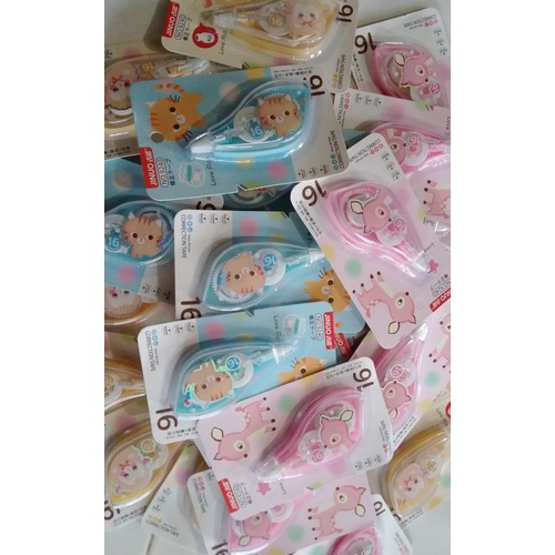 

N_S_Y Correction Tape Tipe X JINUO no.9240 dengan warna warni yang super bgt soft
