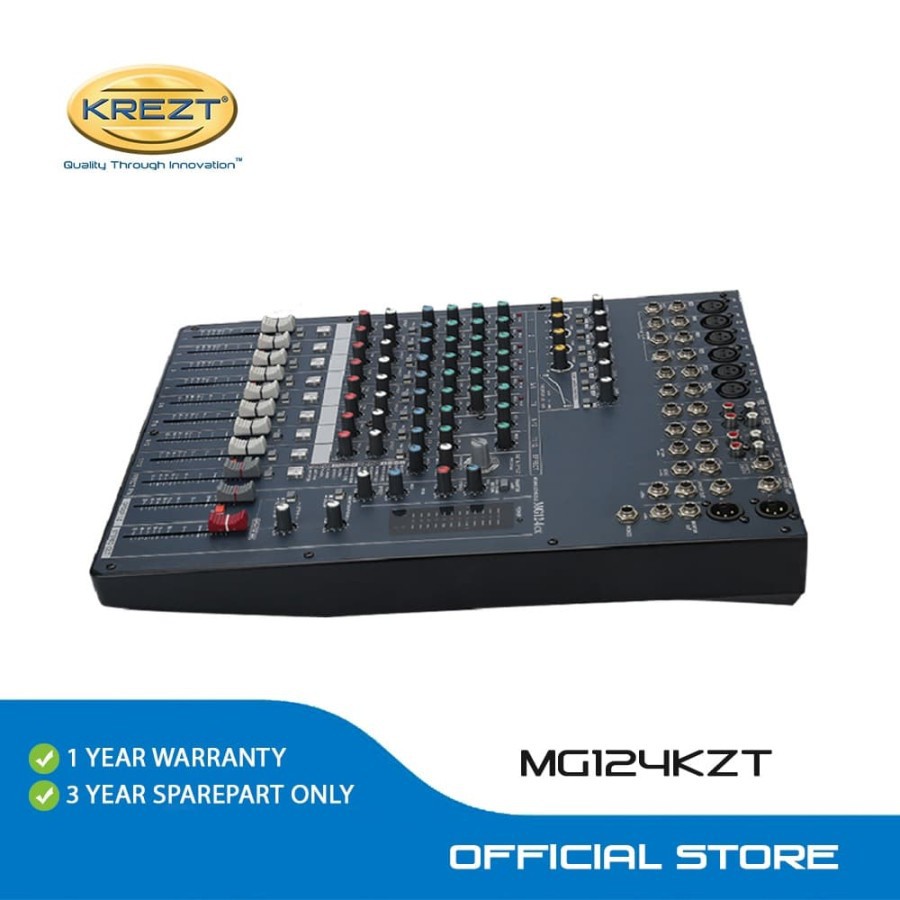 PROFESSIONAL AUDIO MIXER KREZT MG124 KZT