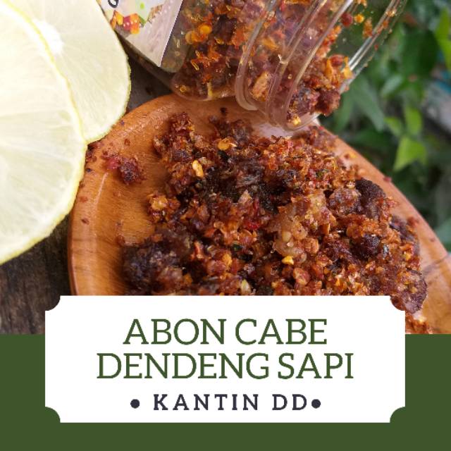 

ABON CABE DENDENG SAPI