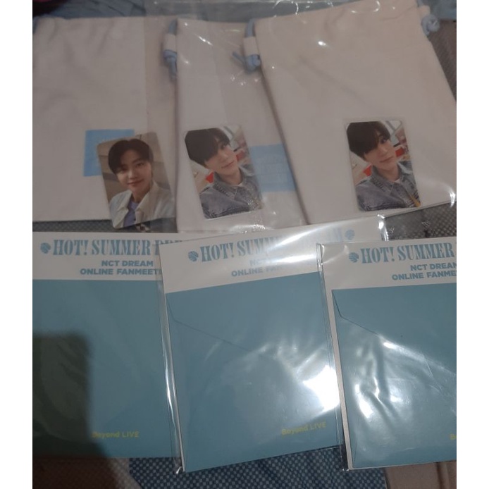 NCT DREAM HOT SUNMER AR TICKET KINIBAG JENO JAEMIN RENJUN