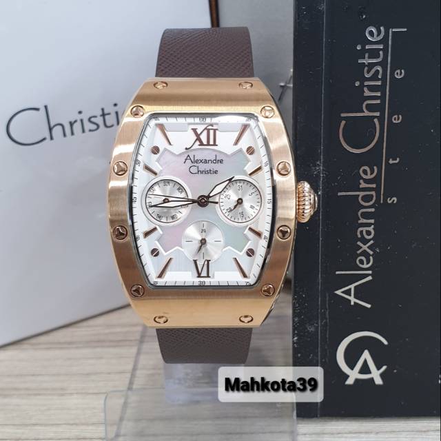 JAM TANGAN ALEXANDRE CHRISTIE AC2780BFLRGMSBO COKLAT