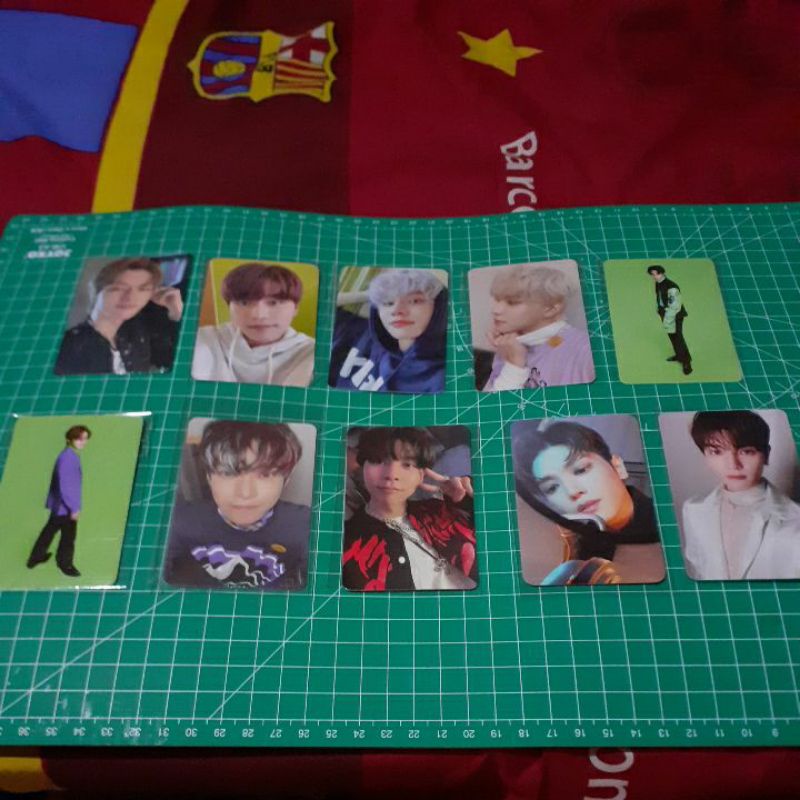 Want to sell photocard official  NCT sticker Universe glow in the dark Taeyong Johnny Yuta Doyoung S