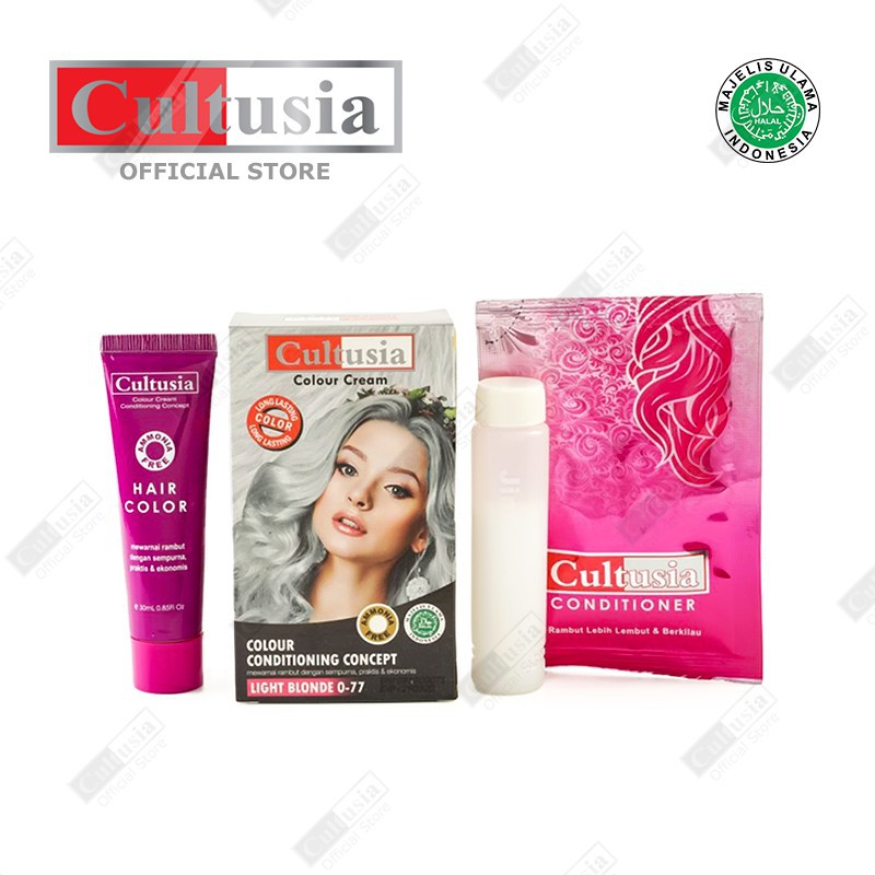 Cultusia Hair Color Light Blonde 0 77 30 ML