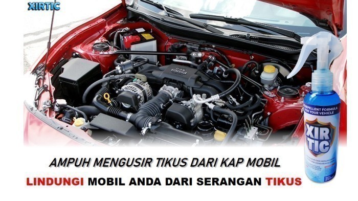 XIRTIC anti tikus kap mobil /pengusir tikus kap mobil / pengusir tikus