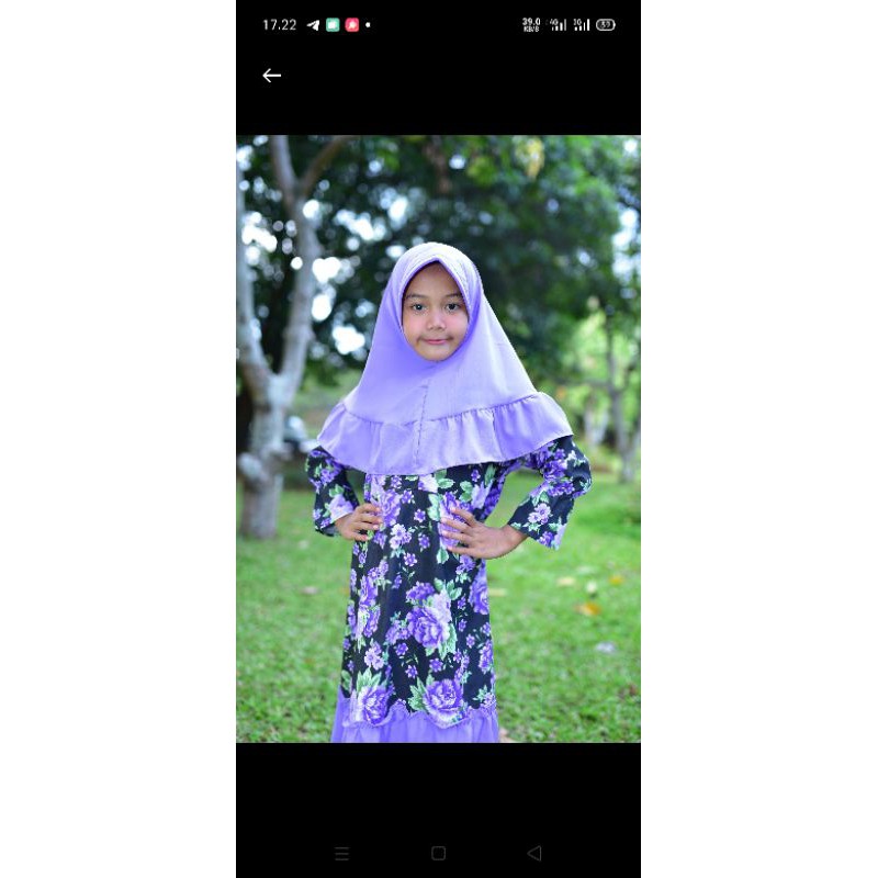 OBRAL CUCI GUDANG GAMIS BUNGA ANAK