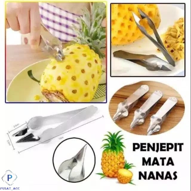 CN22 - Jepitan Mata Nanas Capit Pengupas Buah Nanas Stainless Anti Karat