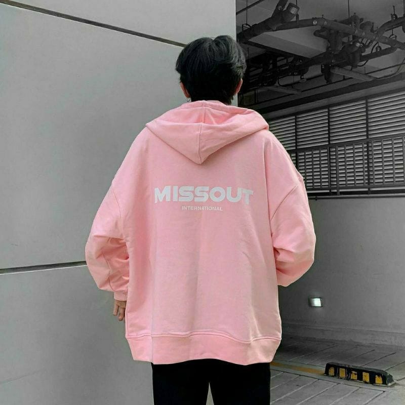 ZIPPER HOODIE UNISEX MISSOUT INTERNASIONAL - JAKET KEKINIAN PREMIUM