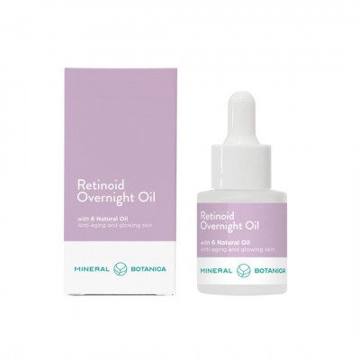 Mineral Botanica Retinoid Overnight Oil with 6 Natural Oil 20ml / Serum Wajah