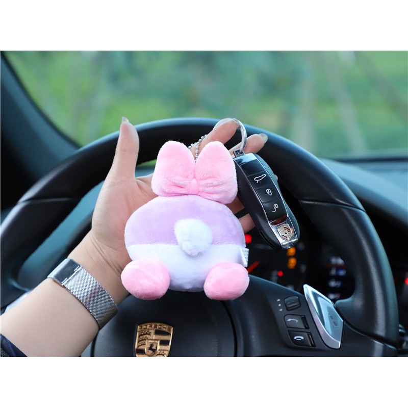 Boneka Stitch Mickey Minnie Mouse Elmo Daisy MINI Gantungan Kunci