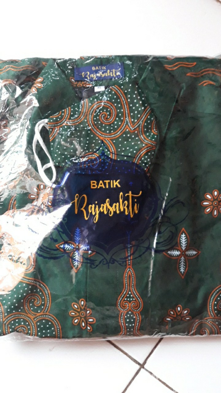 Atasan Kemeja Batik Pria Lengan Pendek Premium Wedanta Pinuspen Full Furing Rajasakti Solo Ori
