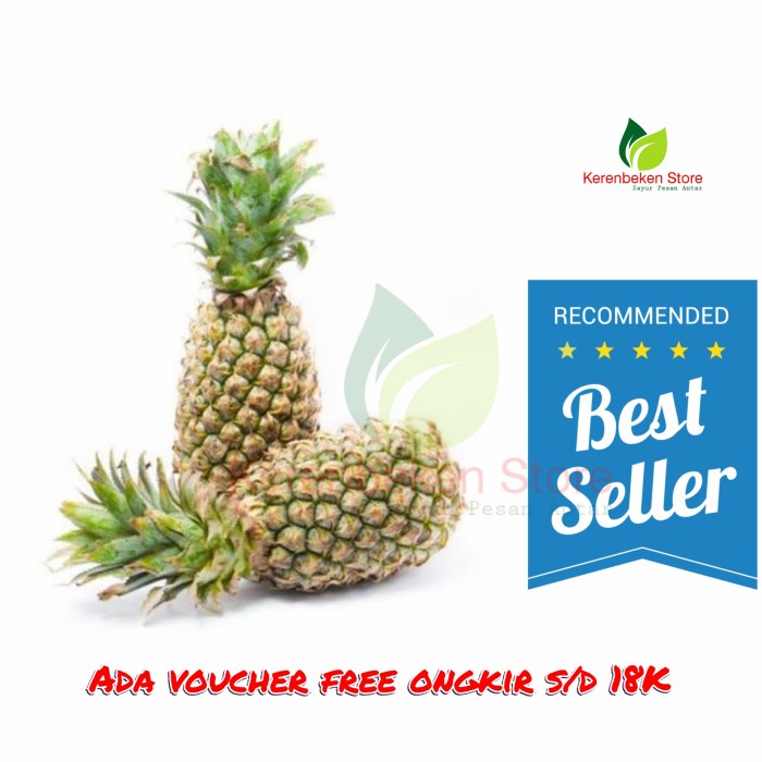 

buah nanas lokal per buah