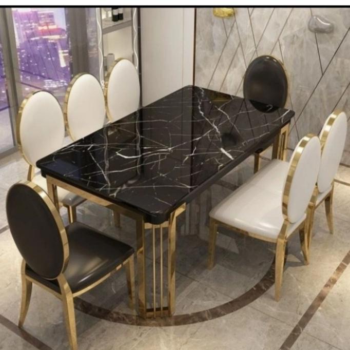 Rangka Meja Makan Stainless Gold/Kaki Meja Stainless Gold/Meja Kantor Rendisuhedi