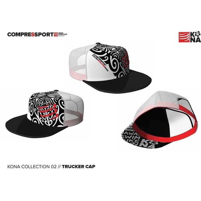 TOPI KONA SERIES COMPRESSPORT TRUCKER CAP