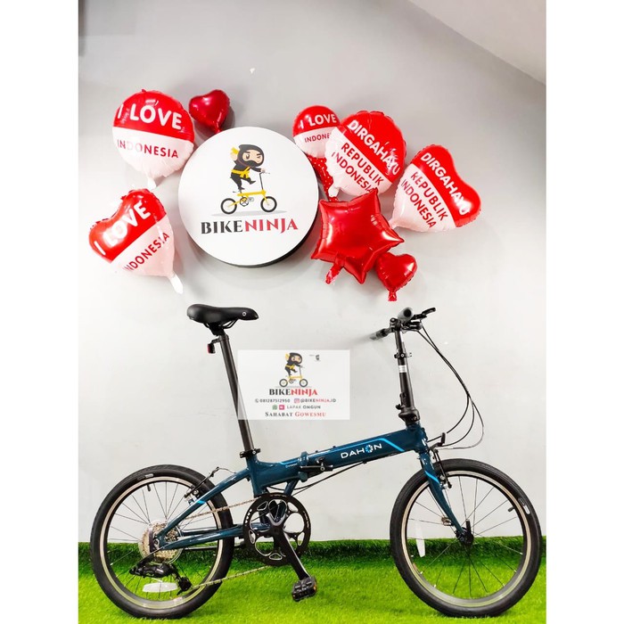 Jual READY STOCK DAHON Vitesse D8 20 INCH - BIRU TUA terbaik