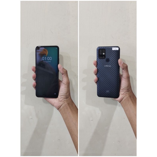 Infinix Hot 10 Ram 4/128Gb Second Fullset Original