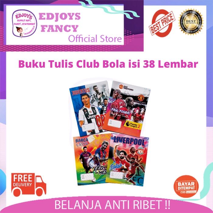 

Hot Sale Buku Tulis 38 Lembar Lol Sofia Robopoli Club Bola Princess Isi 10Pcs Murah