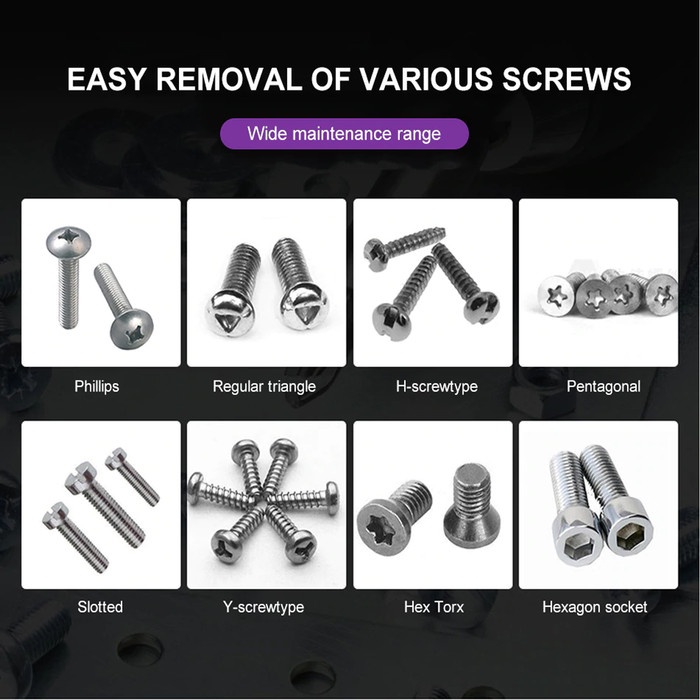 Ezren EZ-0363 115in1 Obeng Set Hp Komputer Laptop Macbook Nitendo