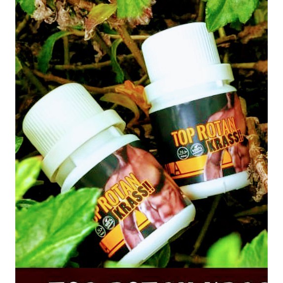 TOP ROTAN KERAS | ABADI | KEMASAN ORI RESMI | BENTUK KAPSUL