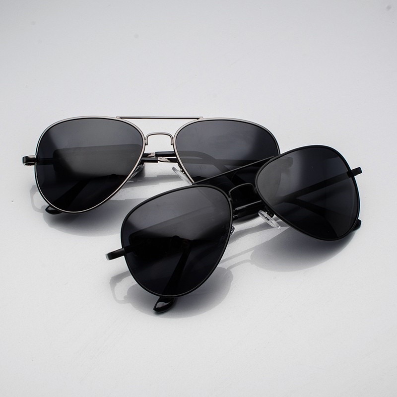 Kacamata aviator pria - kacamata aviator hitam - aviator sunglasses