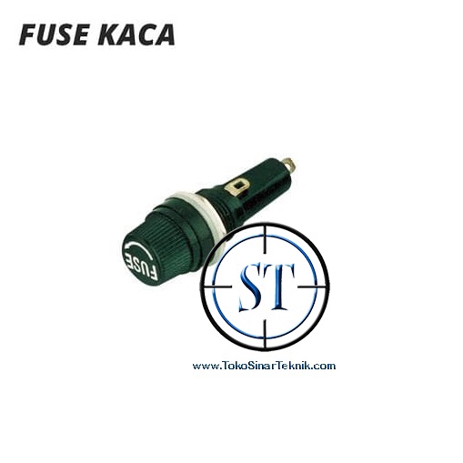 BA-85 Fuse Holder 6*30 Besar RUmah Fuse Sekring 6x30 Box Holder Sekring Kaca Besar Box Ampli Sekring