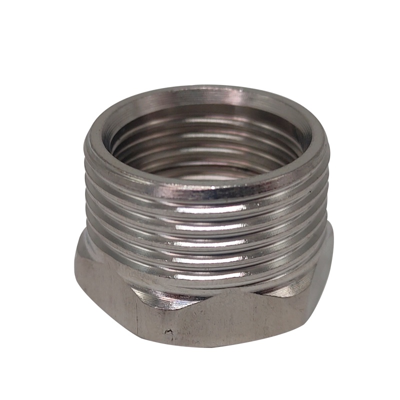 Homeneeds Sambungan Kran Sok Kran Stainles 1/2 ke 3/4 inch Sambungan Pipa Fitting Volkring JS-60