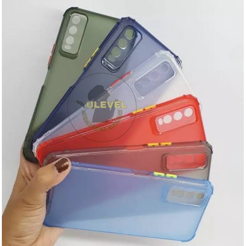 SILIKON VIVO Y20 CASE WARNA / SOFT CASE VIVO Y20 UME RAINBOW