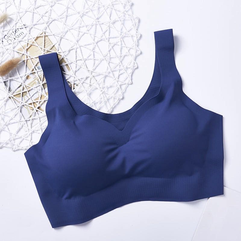 [ LINGERIE MASTER ] - (B-22) Bra Sport BH yoga lari Wanita untuk Busana Musim Panas / ZERO FEEL BH-B-22 Biru