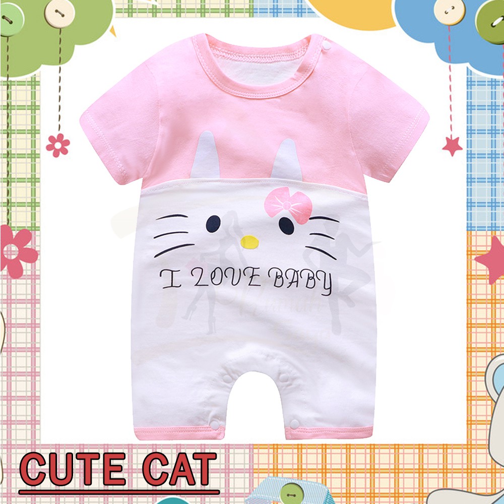 RG - Romper Bayi / Jumper Bayi Usia 9 - 18 Bulan - Motif Karakter / Baju Kodok Bayi