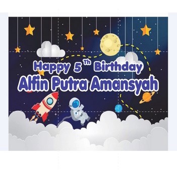 Terlaris Tas ultah Mika Keren UK 25x14x20 (PxLxT)-ASTRONOT