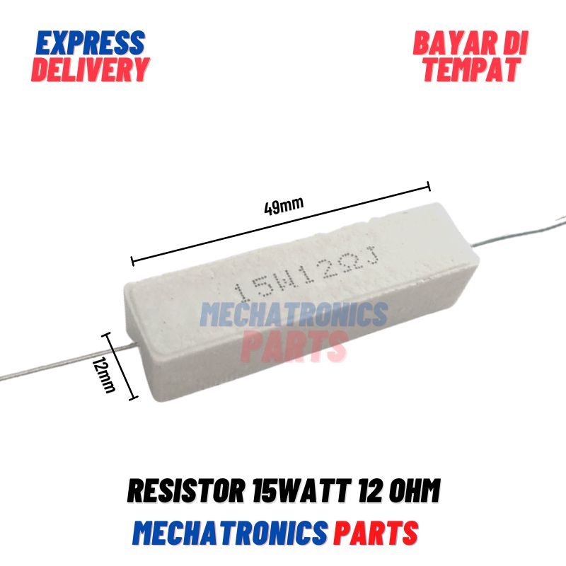 [PAS-9377] RESISTOR 15WATT 12OHM