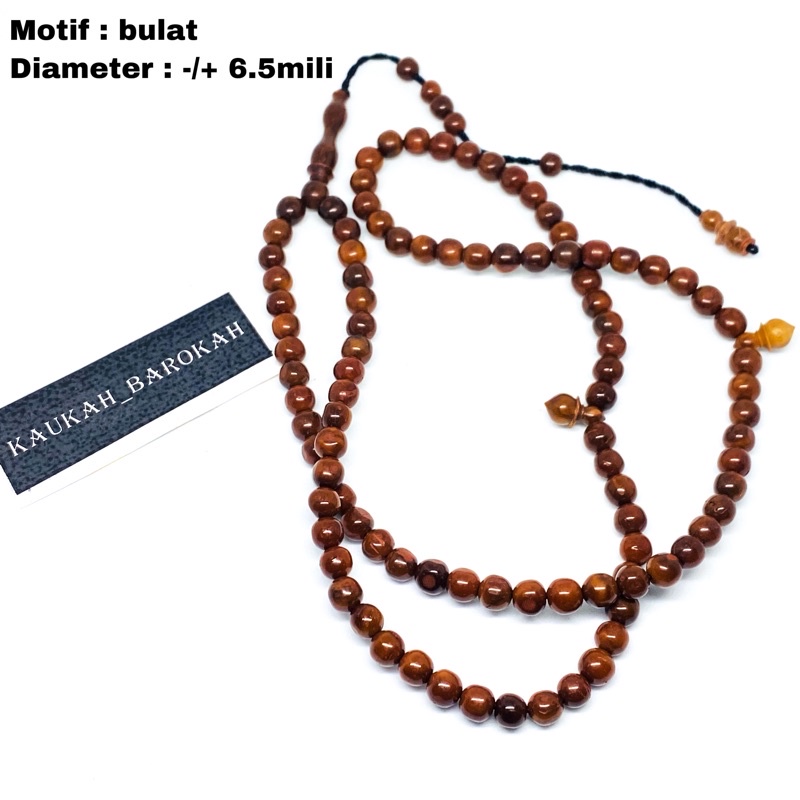 PROMO TASBIH KOKAH UKURAN 6.5 HARGA TERMURAH