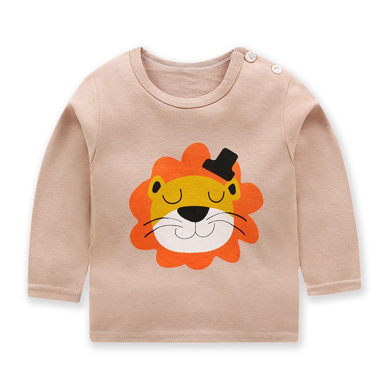 MOBASA OFFICIAL kaos anak Lengan panjang laki laki 1 - 5 tahun impor Sweater serise lion